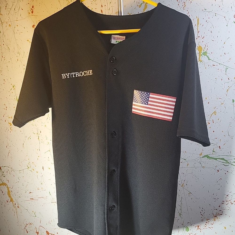 Teamco New York Baseball Shirt Men Size M Canada Made